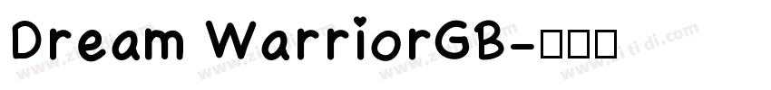 Dream WarriorGB字体转换
